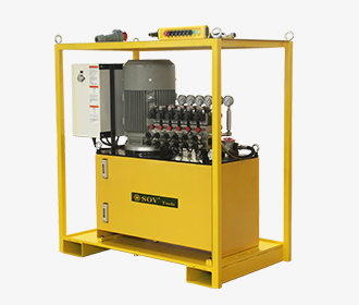 智能定量同步顶升液压系统